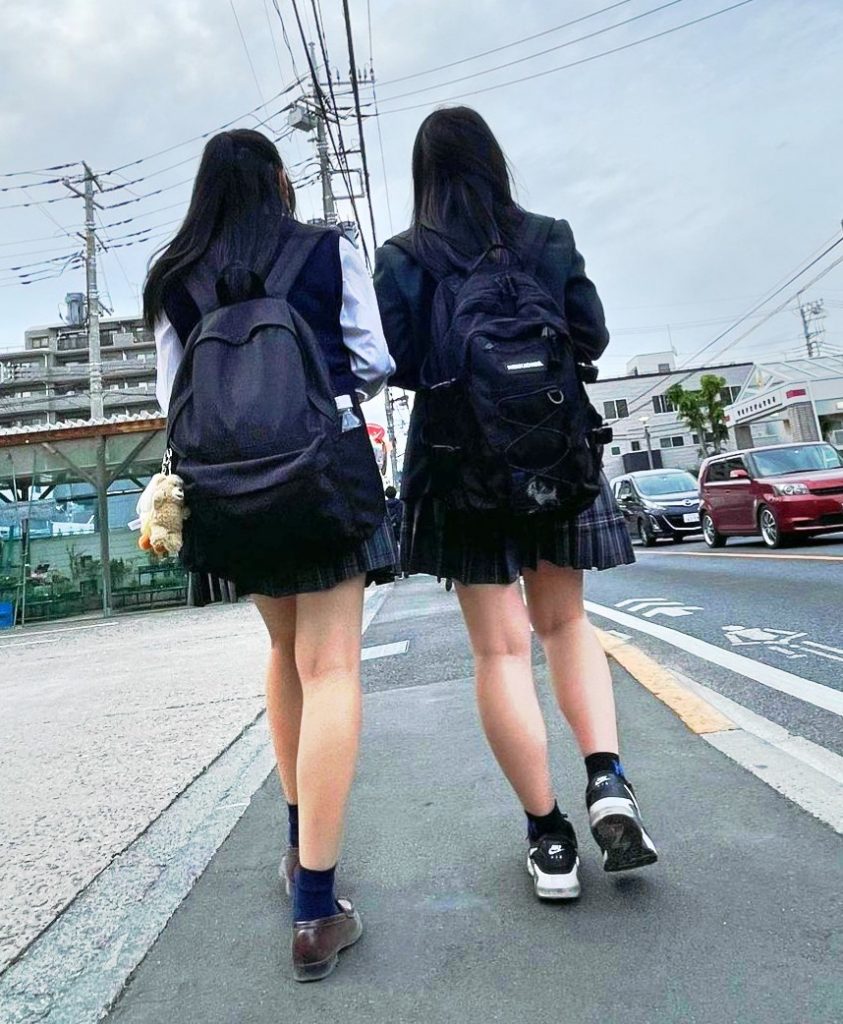 JKの日常、バックショット